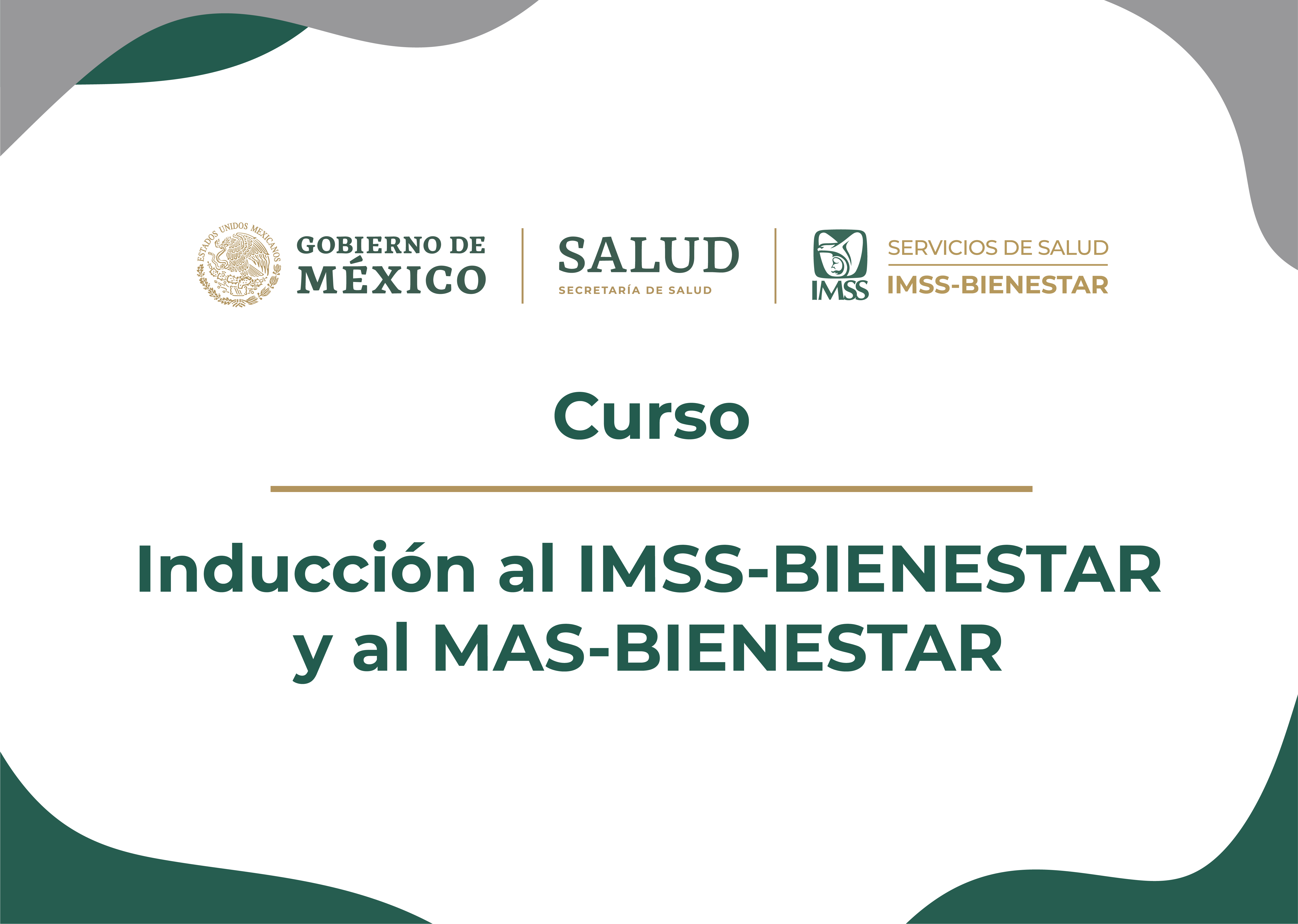 Inducción al IMSS-BIENESTAR y al MAS-BIENESTAR