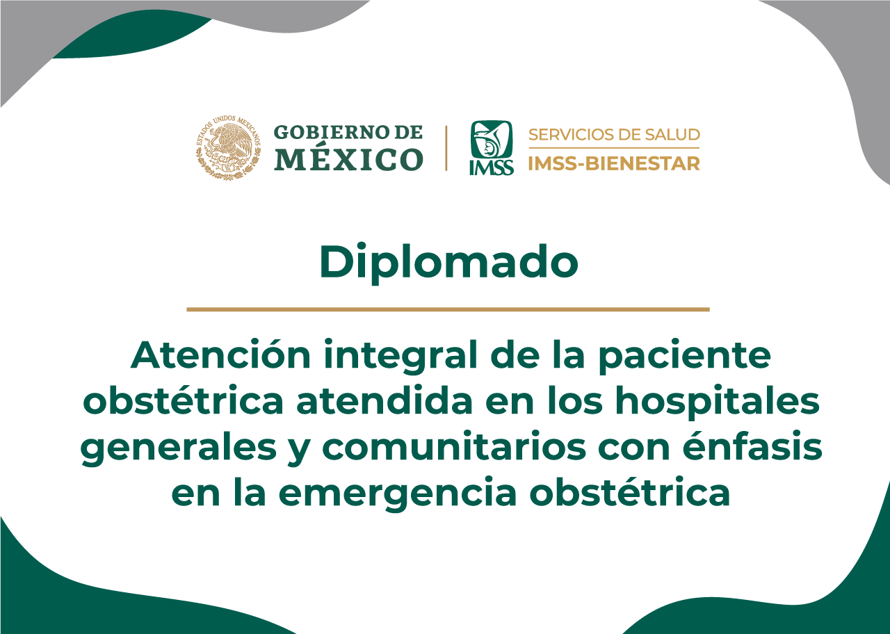 Diplomado en la Atención Integral de la Paciente Obstétrica Atendida en los Hospitales Generales y Comunitarios con Énfasis en la Emergencia Obstétrica