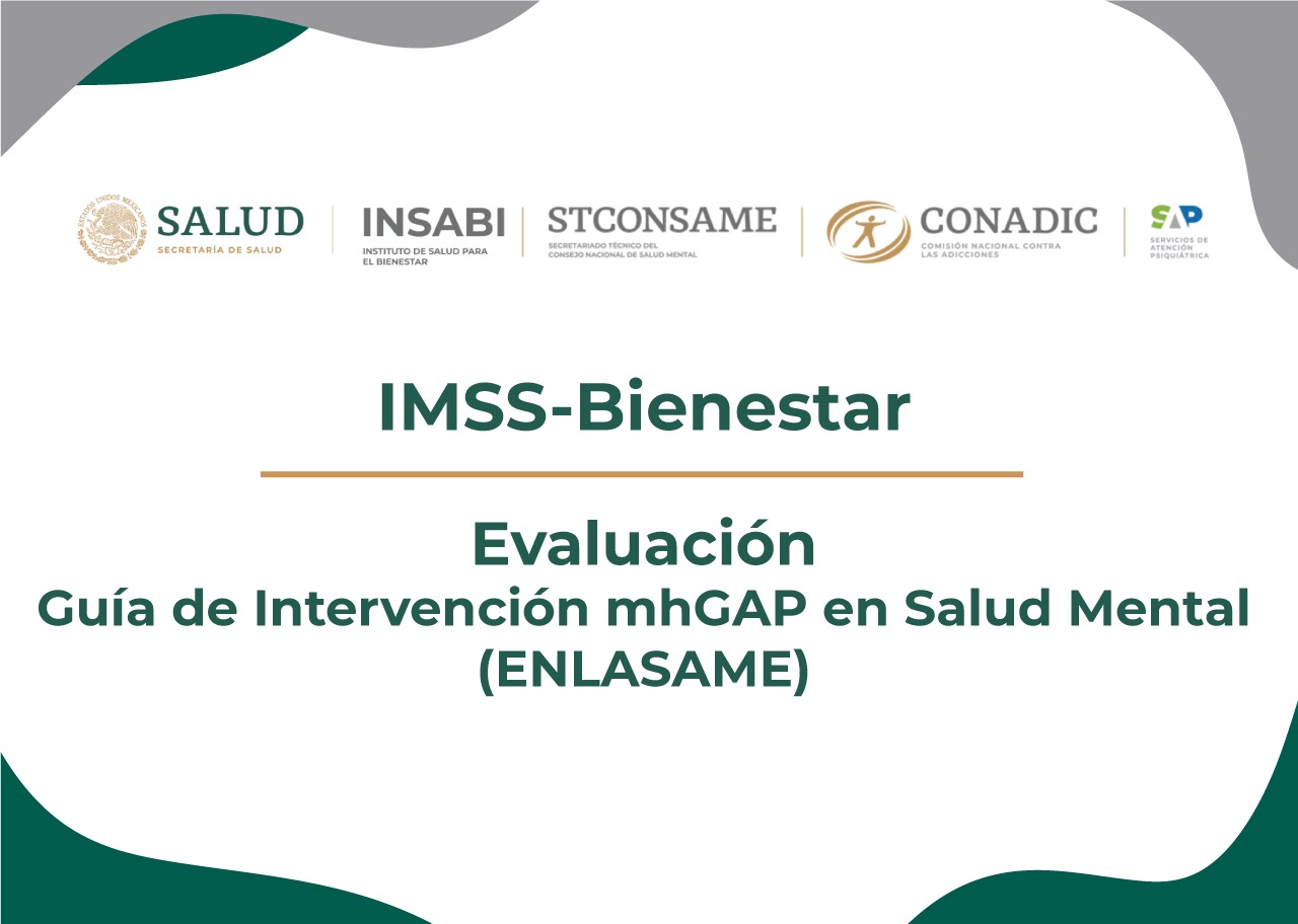 Guía de Intervención mhGAP en Salud Mental